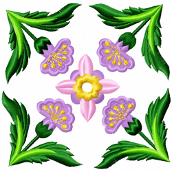 Patterns And Boards Embroidery Design 4